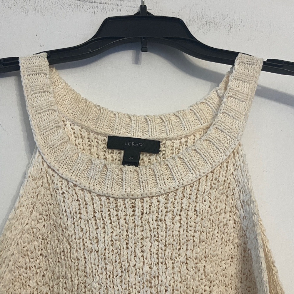 J crew high neck sweater tank - Picture 4 of 10